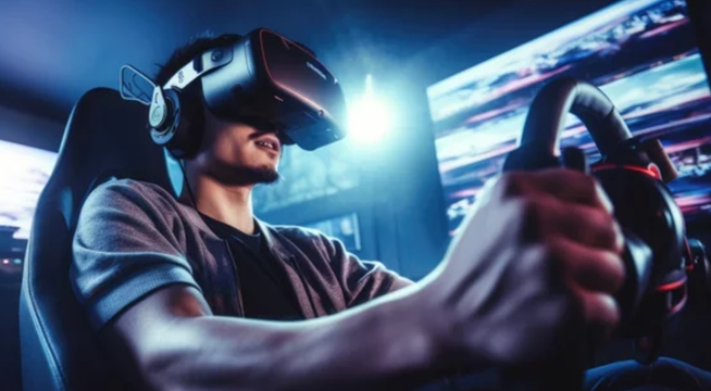 Game đua xe - Bắn súng VR
